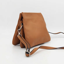 Cargar imagen en el visor de la galería, Bandolera de piel lisa SUEZ