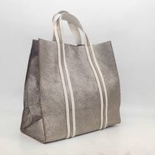 Cargar imagen en el visor de la galería, Bolso de piel efecto metalizado MARBELLA (2 piezas)