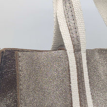 Cargar imagen en el visor de la galería, Bolso de piel efecto metalizado MARBELLA (2 piezas)