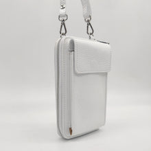 Cargar imagen en el visor de la galería, Cartera porta-móvil de piel RODAS