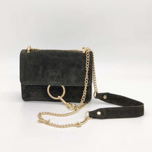 Cargar imagen en el visor de la galería, Bolso de ante con cadena LYON