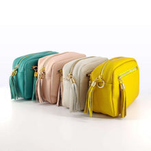 Cargar imagen en el visor de la galería, Bolso bandolera de piel Telma