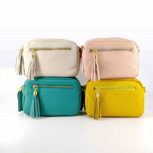 Cargar imagen en el visor de la galería, Bolso bandolera de piel Telma