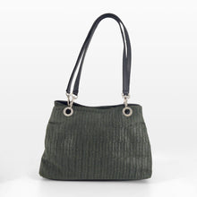 Cargar imagen en el visor de la galerÃa, Bolso shoulder de piel efecto espiga