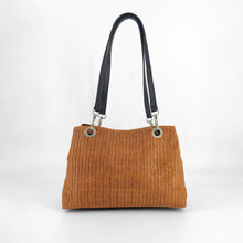 Cargar imagen en el visor de la galerÃa, Bolso shoulder de piel efecto espiga