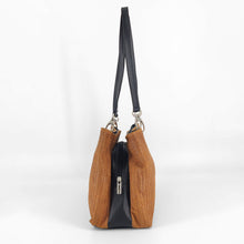 Cargar imagen en el visor de la galerÃa, Bolso shoulder de piel efecto espiga