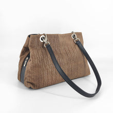 Cargar imagen en el visor de la galerÃa, Bolso shoulder de piel efecto espiga