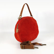 Cargar imagen en el visor de la galería, Bolso redondo de ante, varios colores