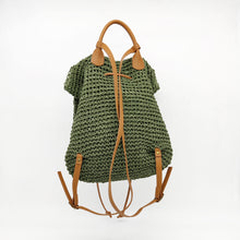 Cargar imagen en el visor de la galería, Mochila de papel trenzado