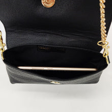 Cargar imagen en el visor de la galería, Bolso mini de piel con solapa de potro, diseño animal print cebra
